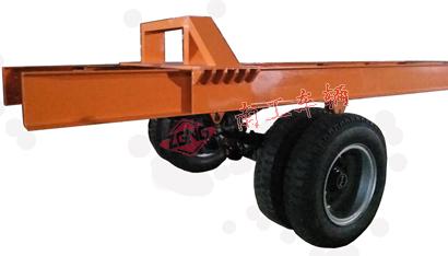 华体会官方(中国)总部12吨加长重型骨架式全挂车
