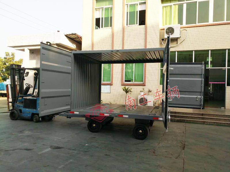 无动力全挂15吨三开门箱式华体会官方(中国)总部非标订