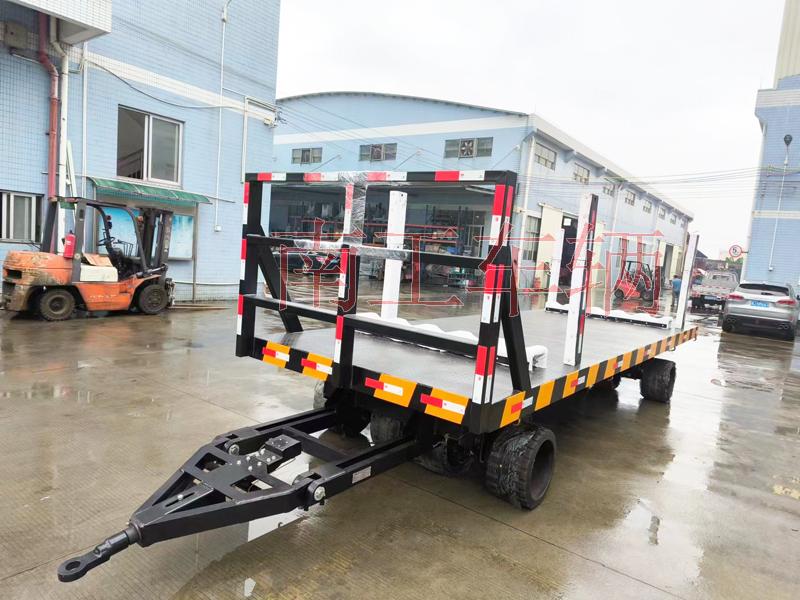 30T重型华体会官方(中国)总部 带活动插装立柱工具拖车